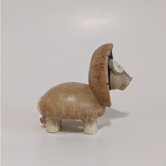 Enesco Home Grown Mushroom Lion Figurine RARE Anthropomorphic Animal No Box - Picture 3 of 8